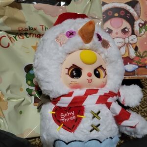 BB3 400% CONFIRMED SNOWMAN PLUSHIE CHRISTMAS